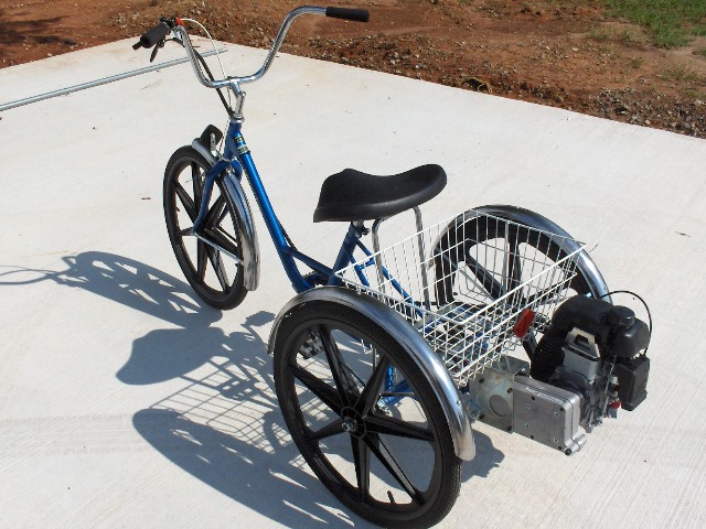 tricycle wheel set